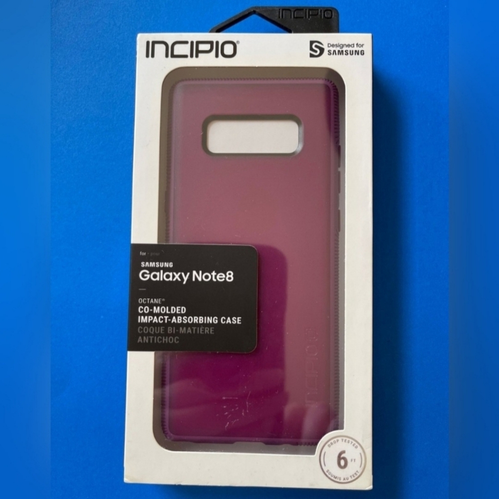 Galaxy Note8 - Incipio Octane Series Case (TRANSLUCENT MERLOT)